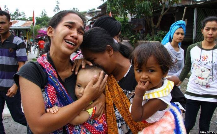 Tërmet në Indonezi , 22 viktima