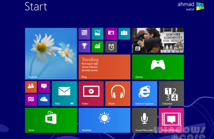 Windows 8.1, në 17 Tetor 2013 me përditësimin e ri