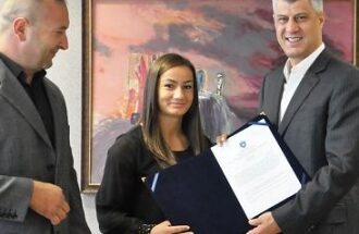 Thaçi pret Kelmendin, kampionen botërore në xhudo