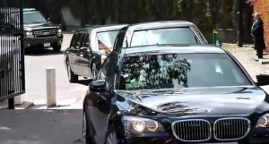 Përplaset automjeti i eskortës së Presidentit Nishani