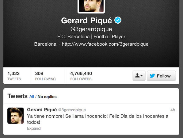 Kunja mes Pique dhe Ancelottit në Twitter